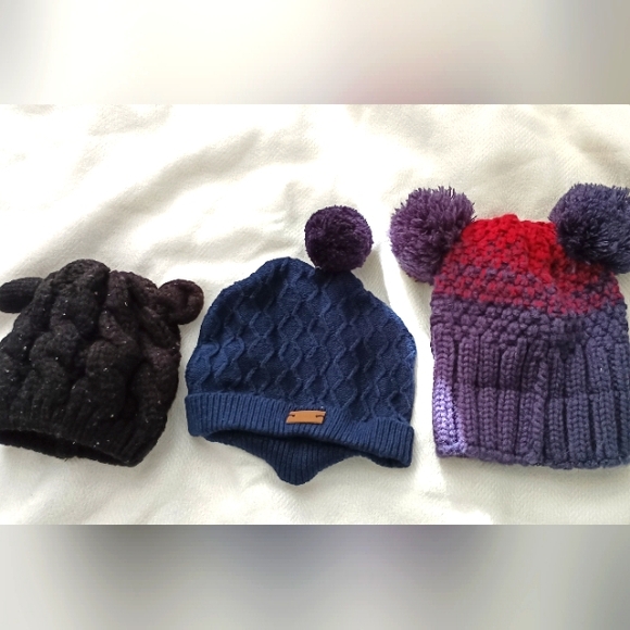 Baby beanie cable knit hats - Picture 1 of 2